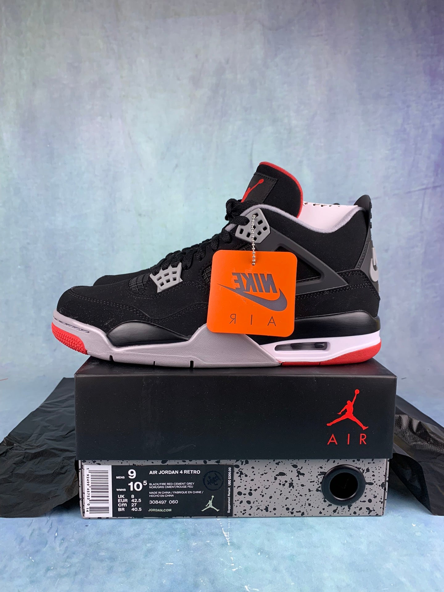 Jordan 4 "Bred Reimagined"