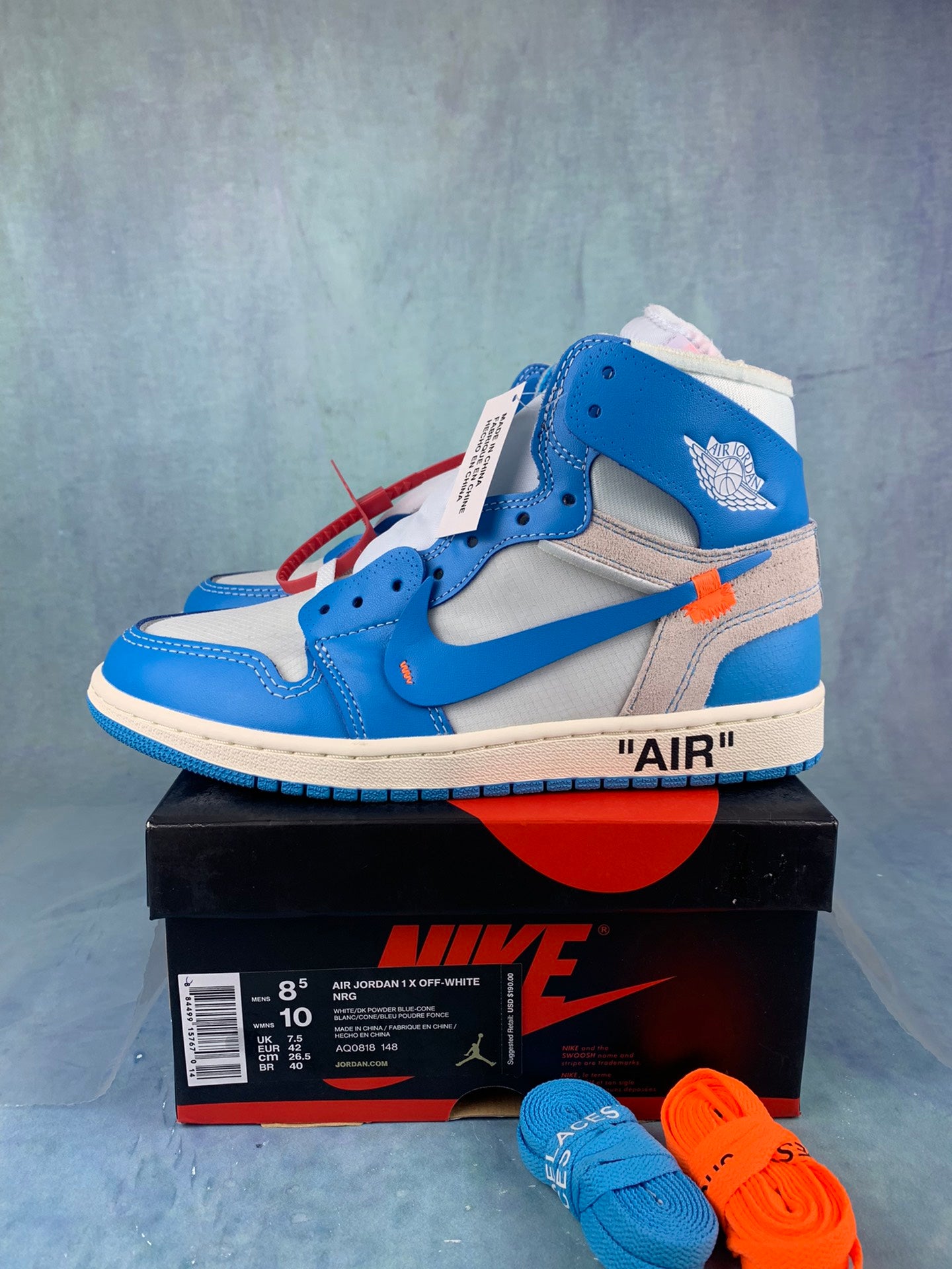 Jordan 1 High "Off White Unc"