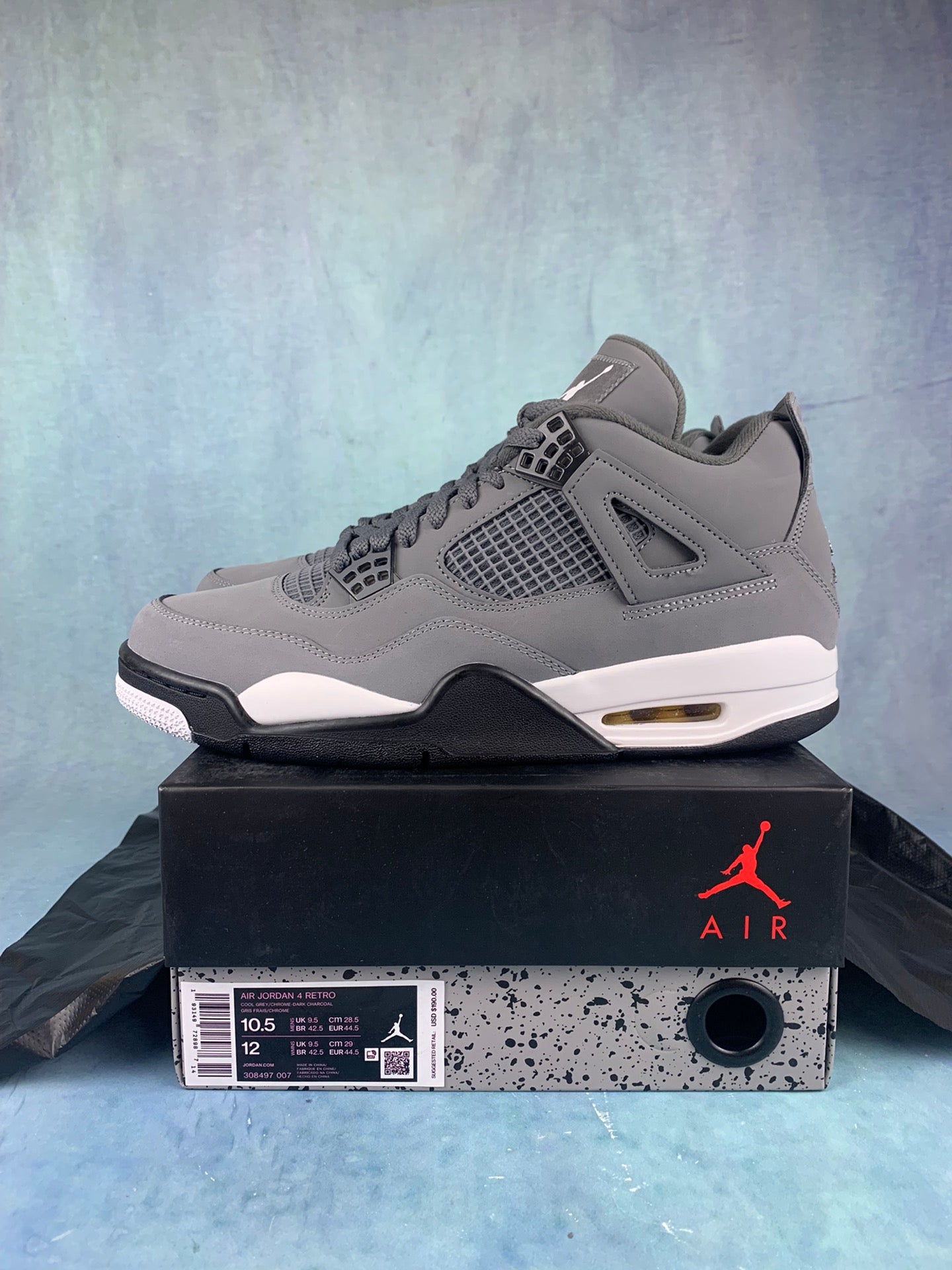 Jordan 4 "Cool Grey"