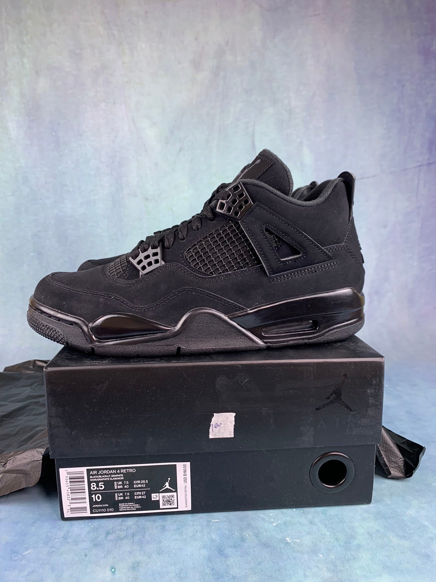 Jordan 4 "Black Cat"