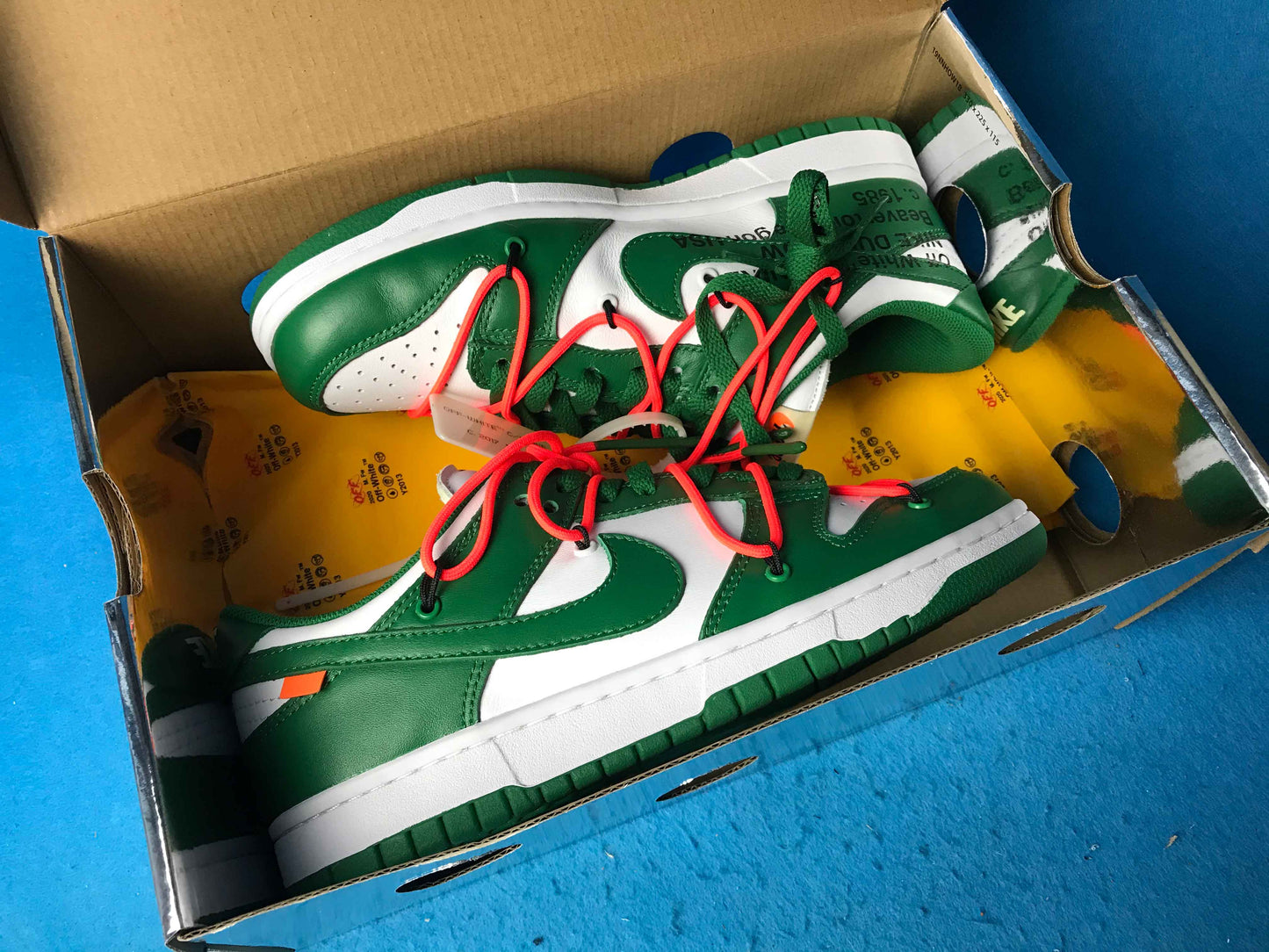 Dunk low "Off White Pine Green"