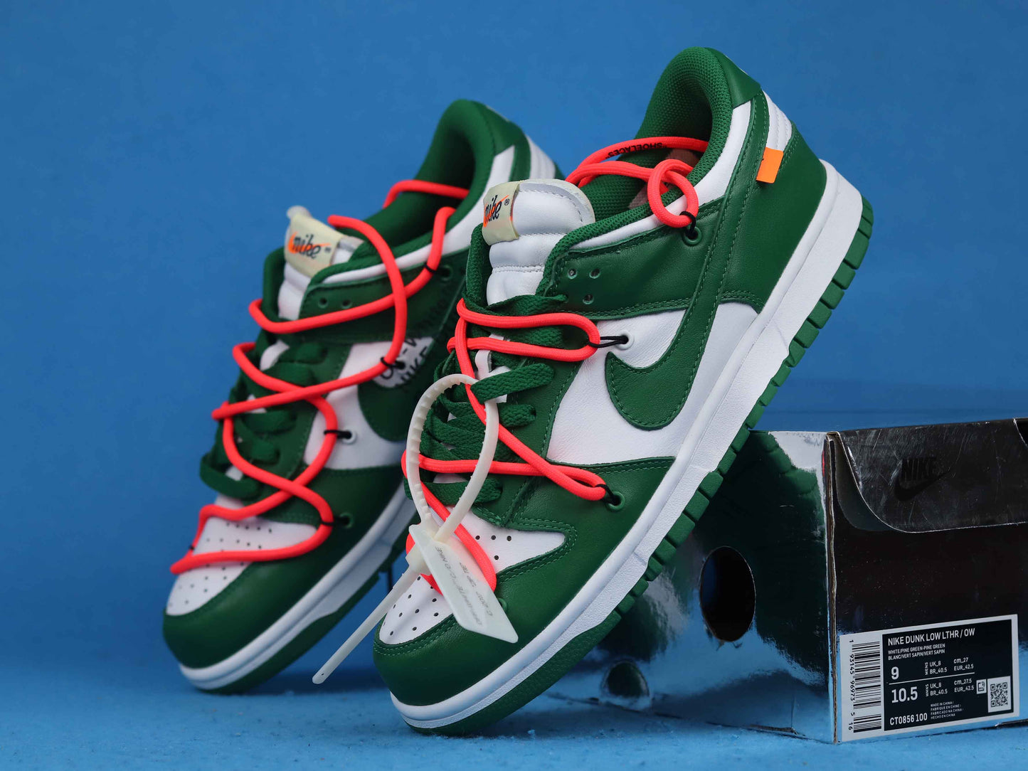 Dunk low "Off White Pine Green"