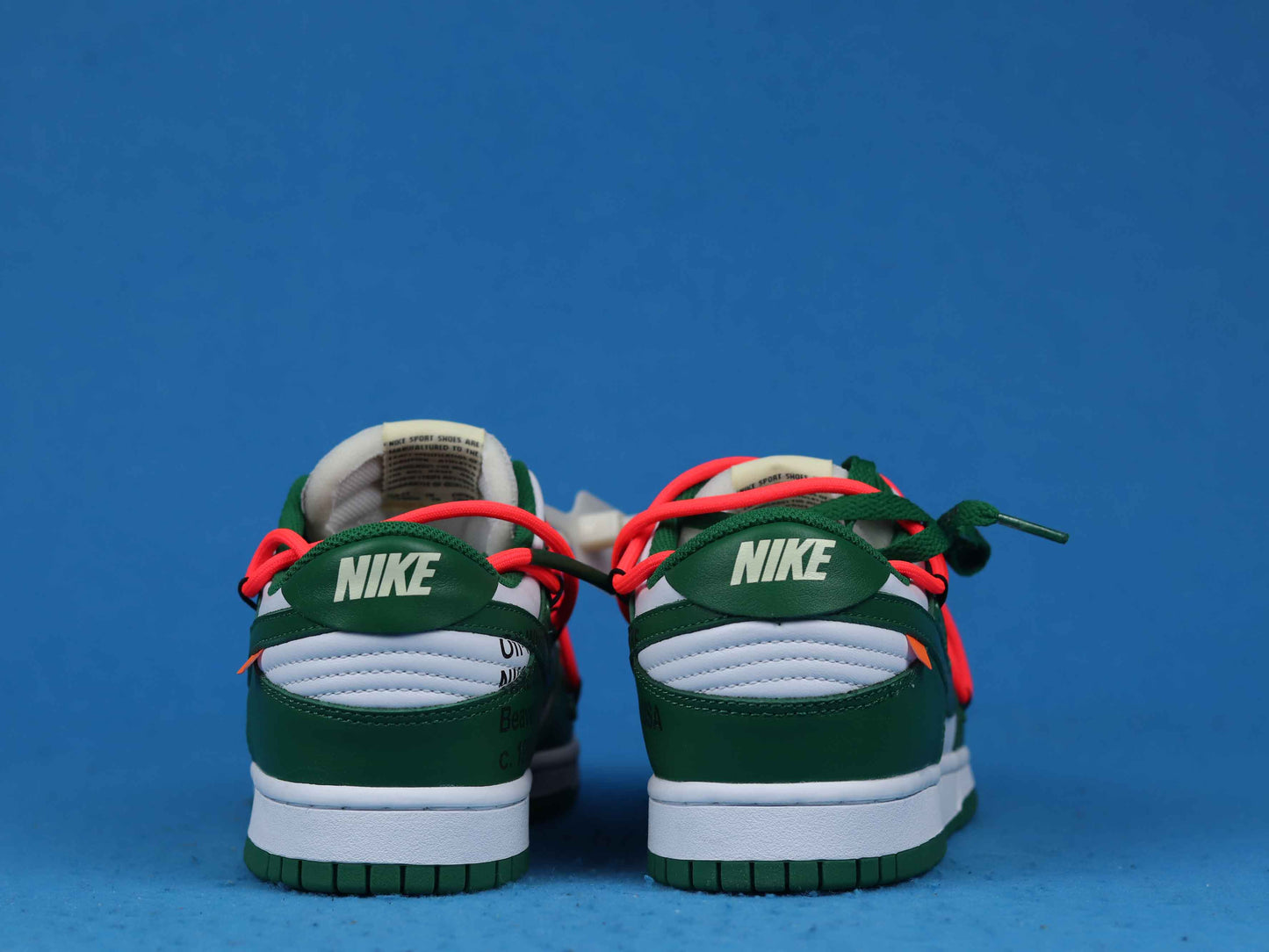 Dunk low "Off White Pine Green"