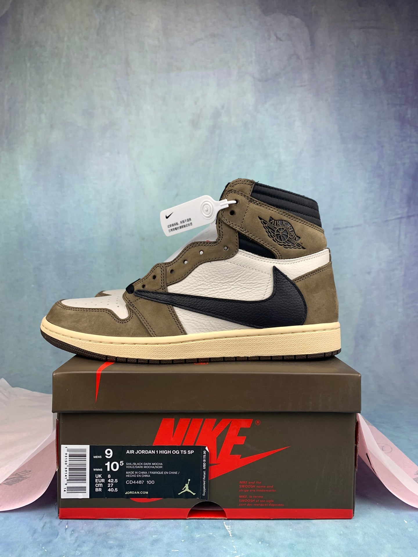 Jordan 1 High Travis Scott "Mocha"