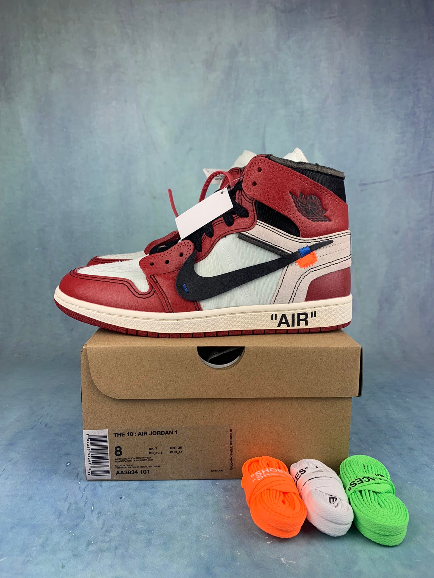 Jordan 1 High "Off White Chicago"