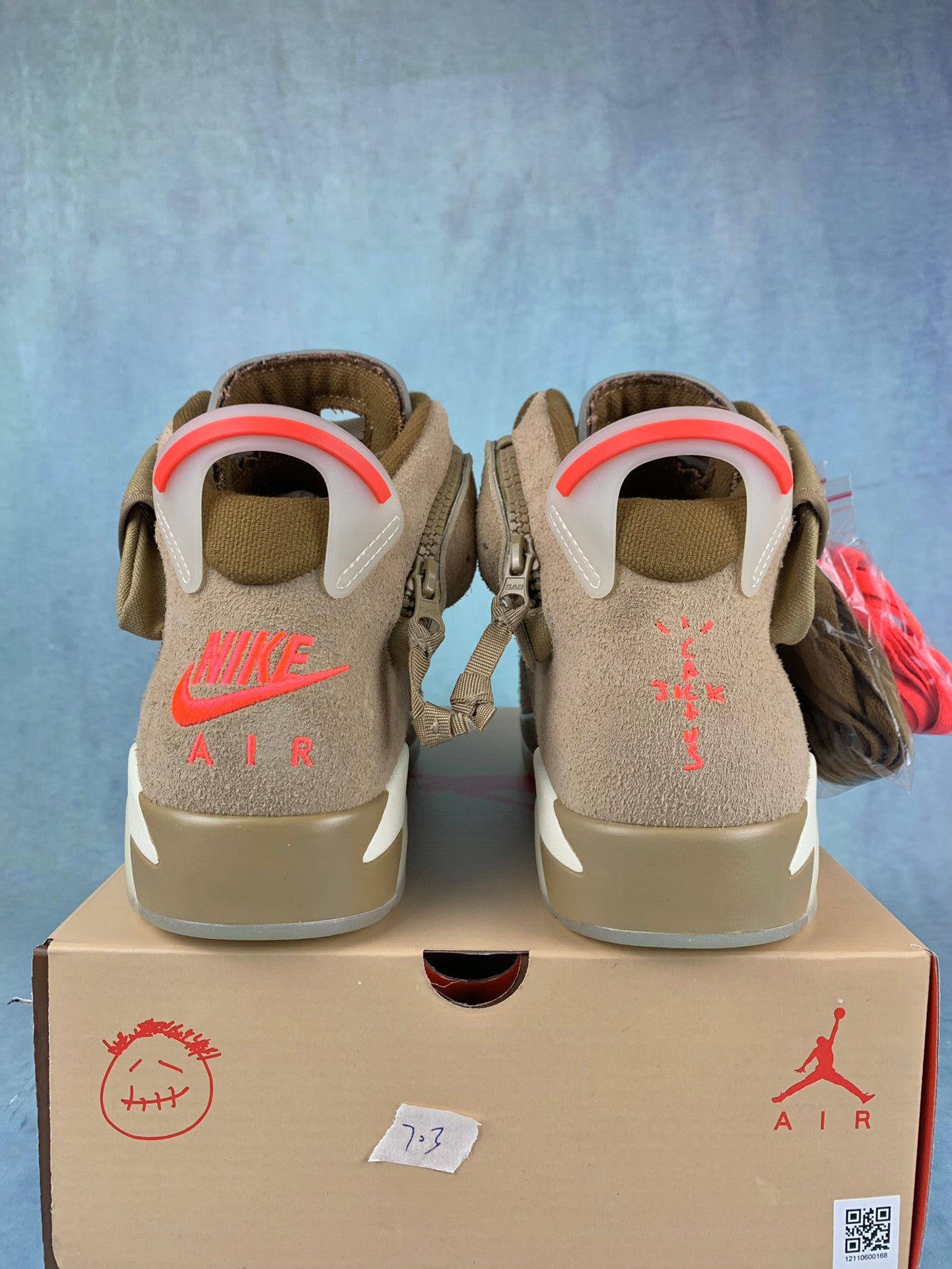 Jordan 6 Travis Scott "British Khaki"